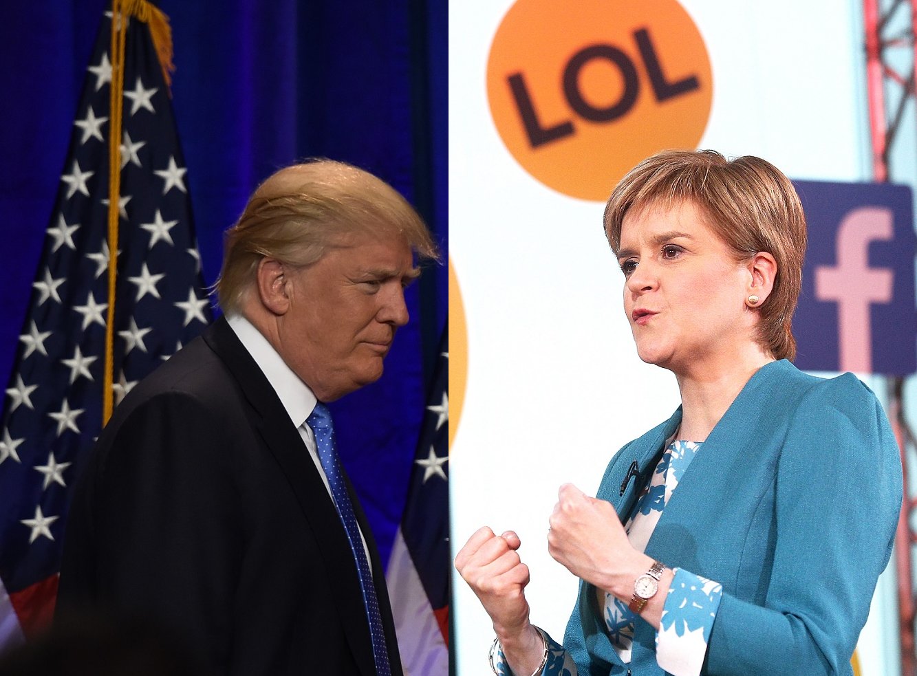Trump y Sturgeon tuvieron su primera conversación