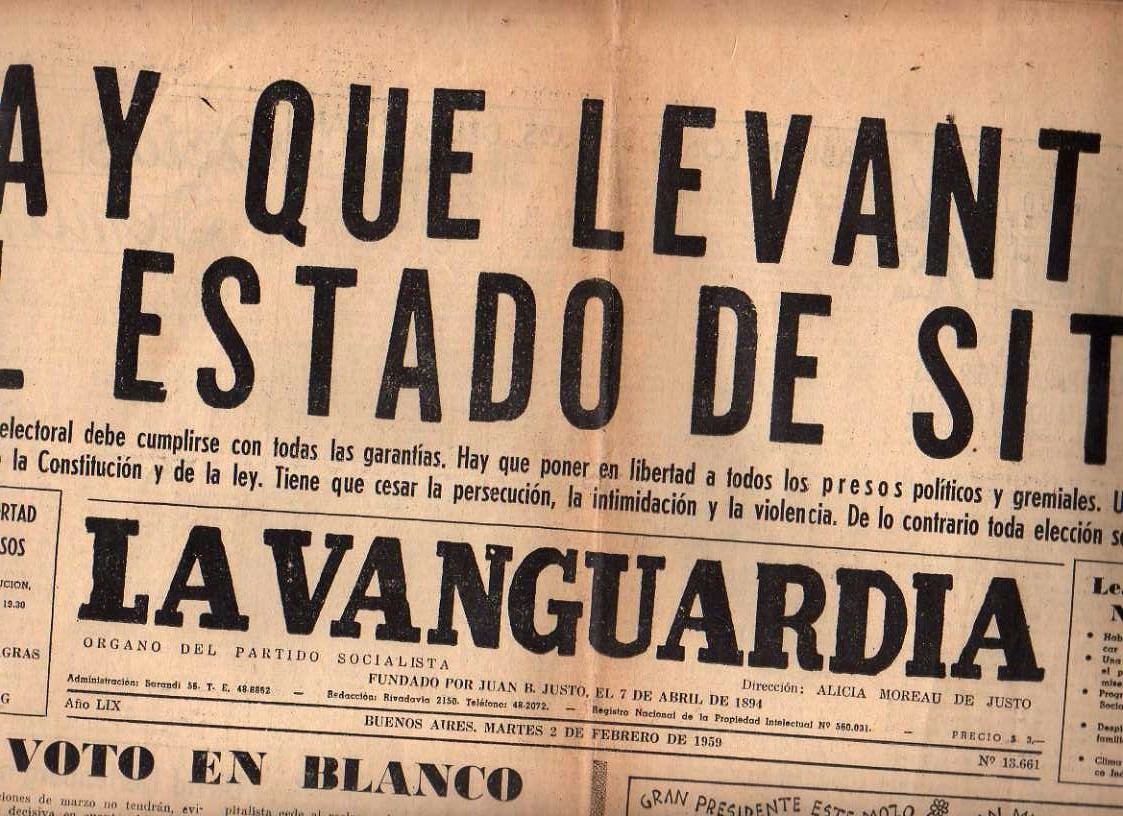 123 años de La Vanguardia