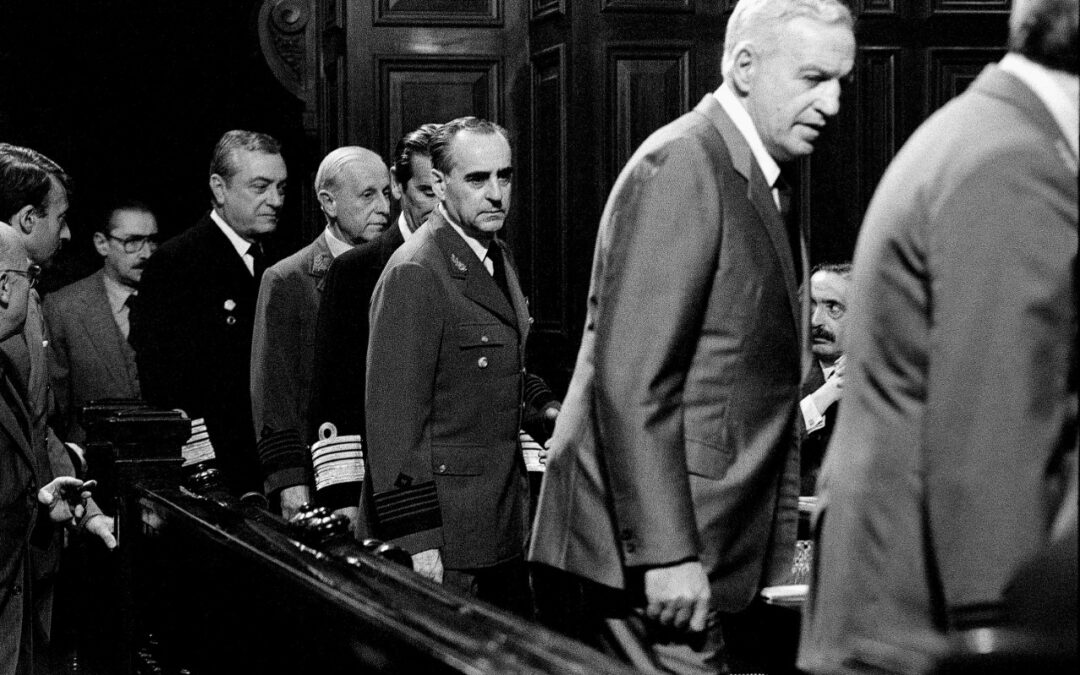 Juicio a las Juntas: la trastienda periodística y fotográfica
